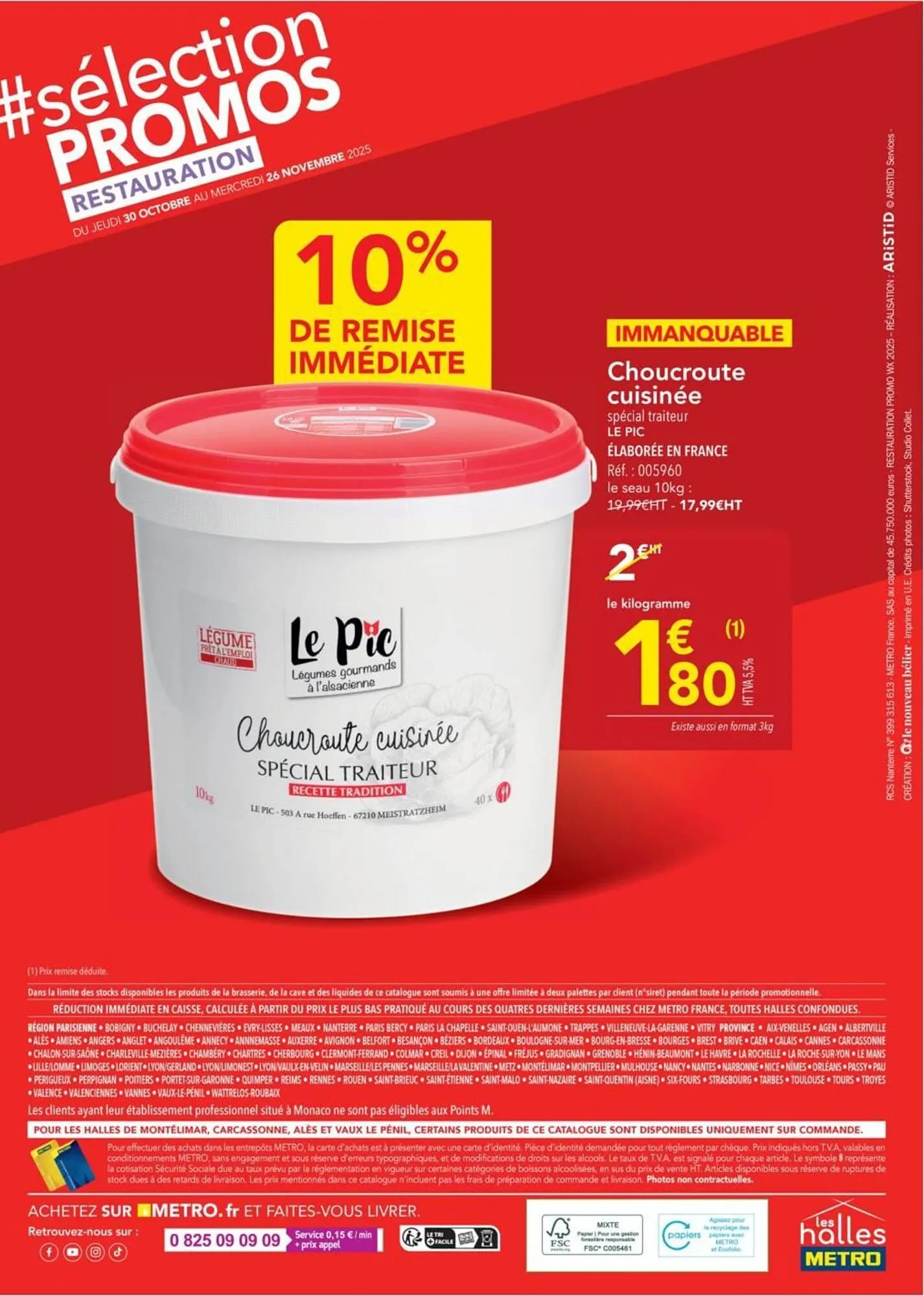 Catalogue METRO du 30 octobre au 26 novembre 2025 - Catalogue page 48