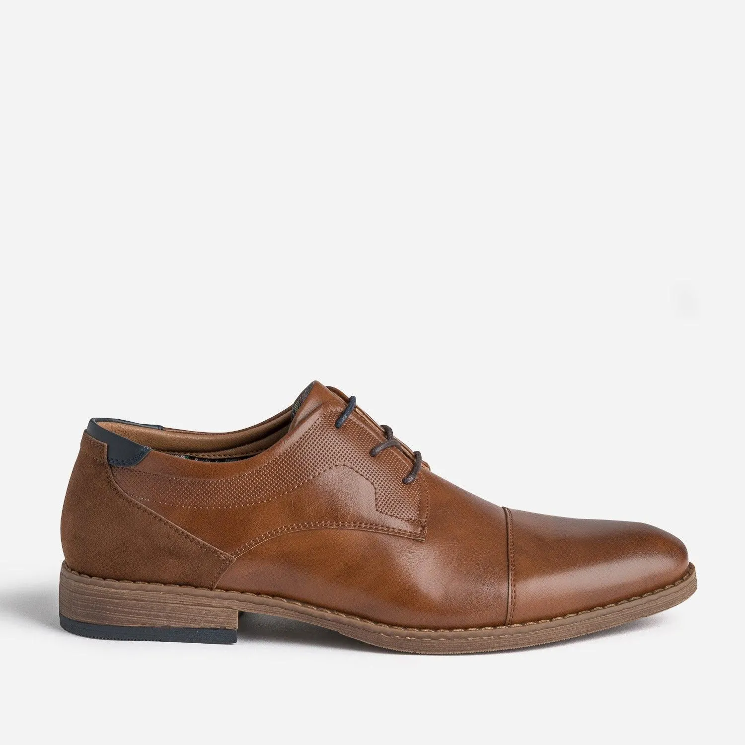 Derby cognac homme