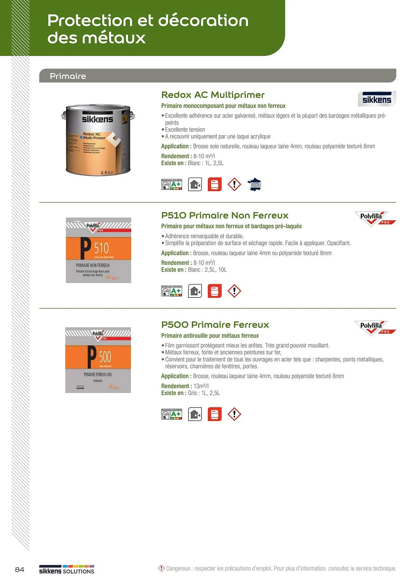 Catalogue Sikkens Solution du 1 janvier au 28 décembre 2025 - Catalogue page 70