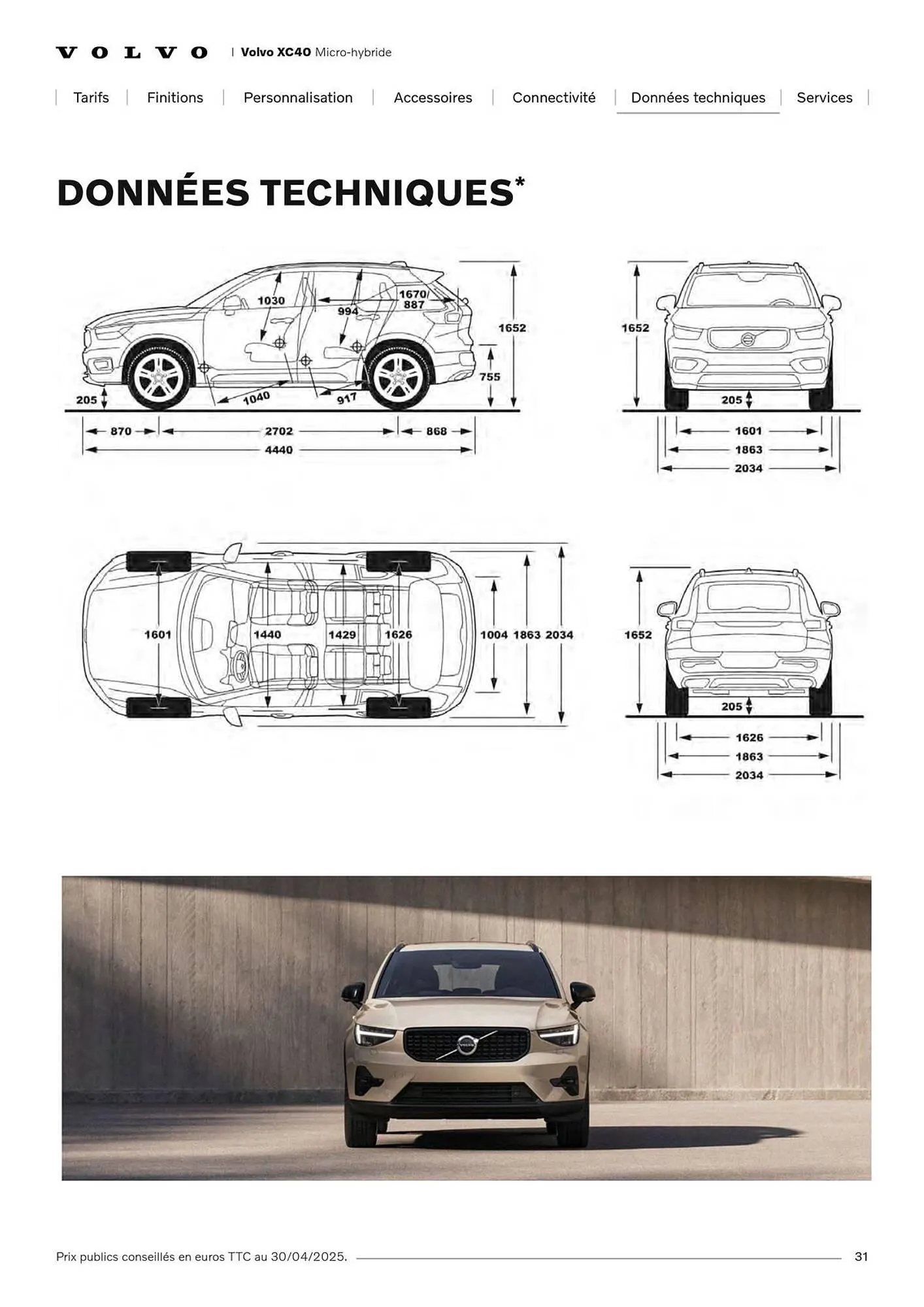 Catalogue VOLVO du 7 janvier au 31 janvier 2027 - Catalogue page 31