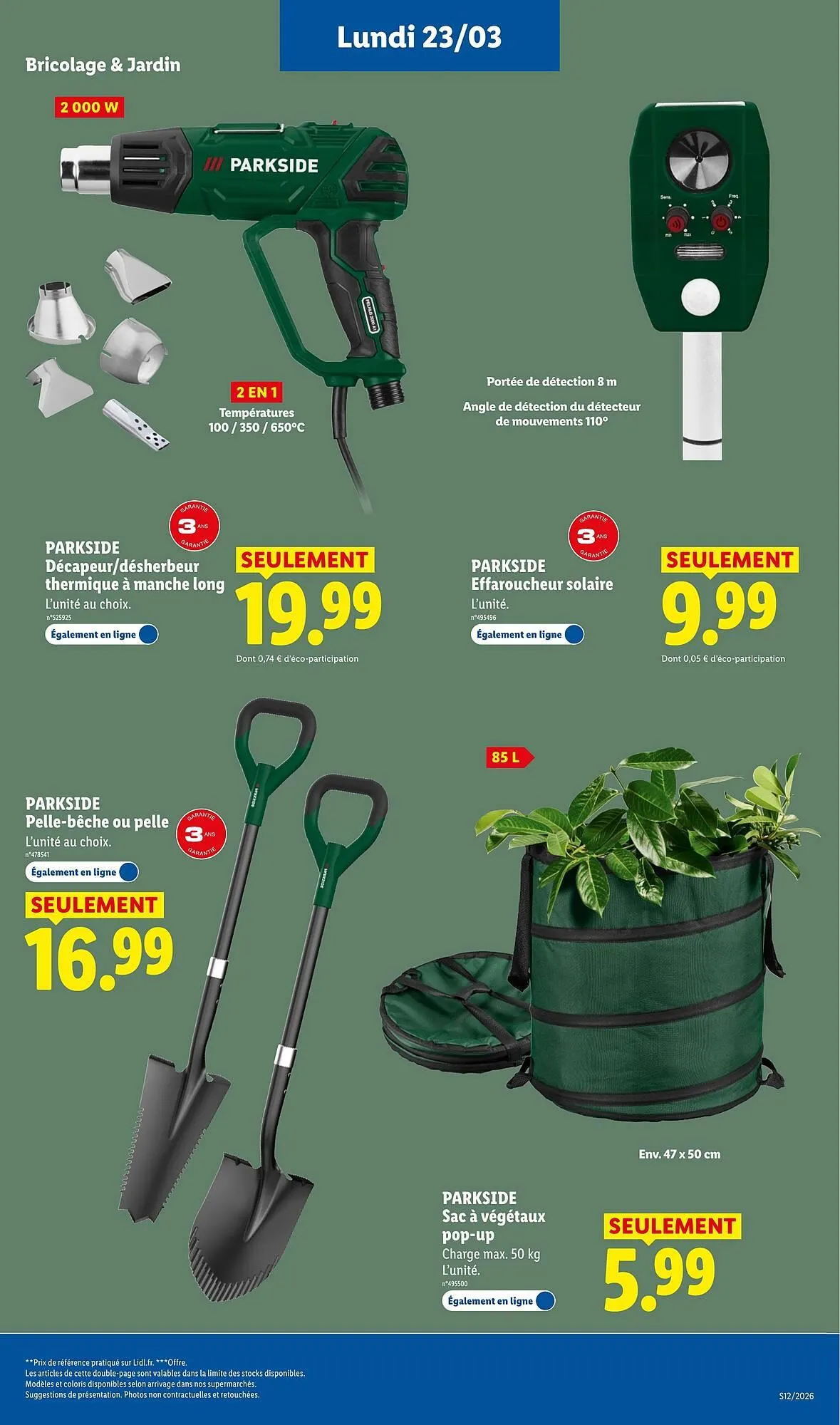 Catalogue Lidl du 19 mars au 25 mars 2026 - Catalogue page 47