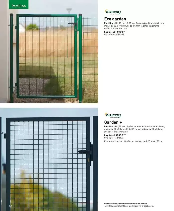 Ma sélection maison 2025 du 4 avril au 31 décembre 2025 - Catalogue page 190