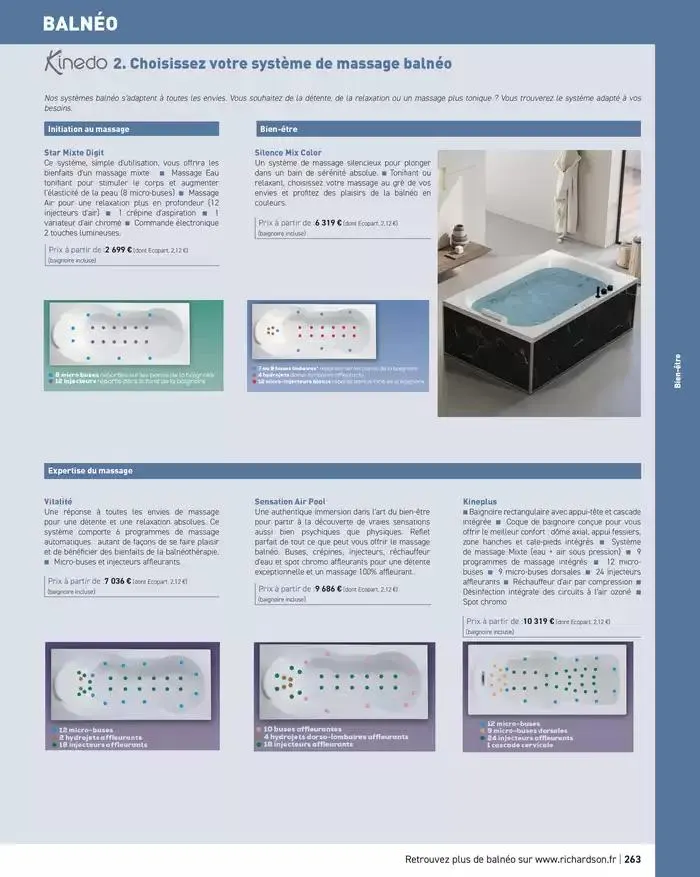 SALLE DE DE BAINS ET CARRELAGE 2025 du 11 avril au 31 décembre 2025 - Catalogue page 265