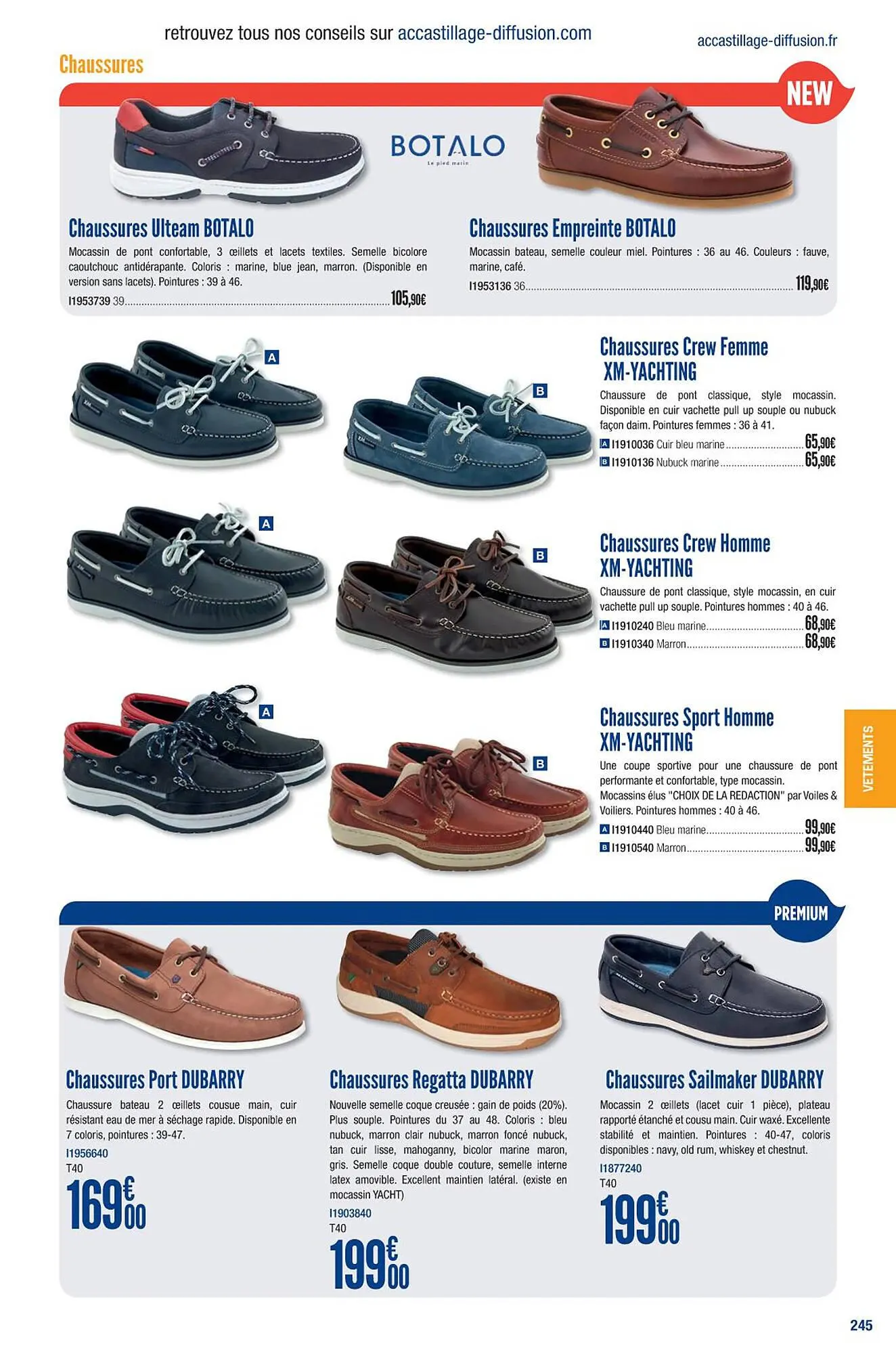 Catalogue Accastillage Diffusion du 1 mars au 31 décembre 2023 - Catalogue page 247