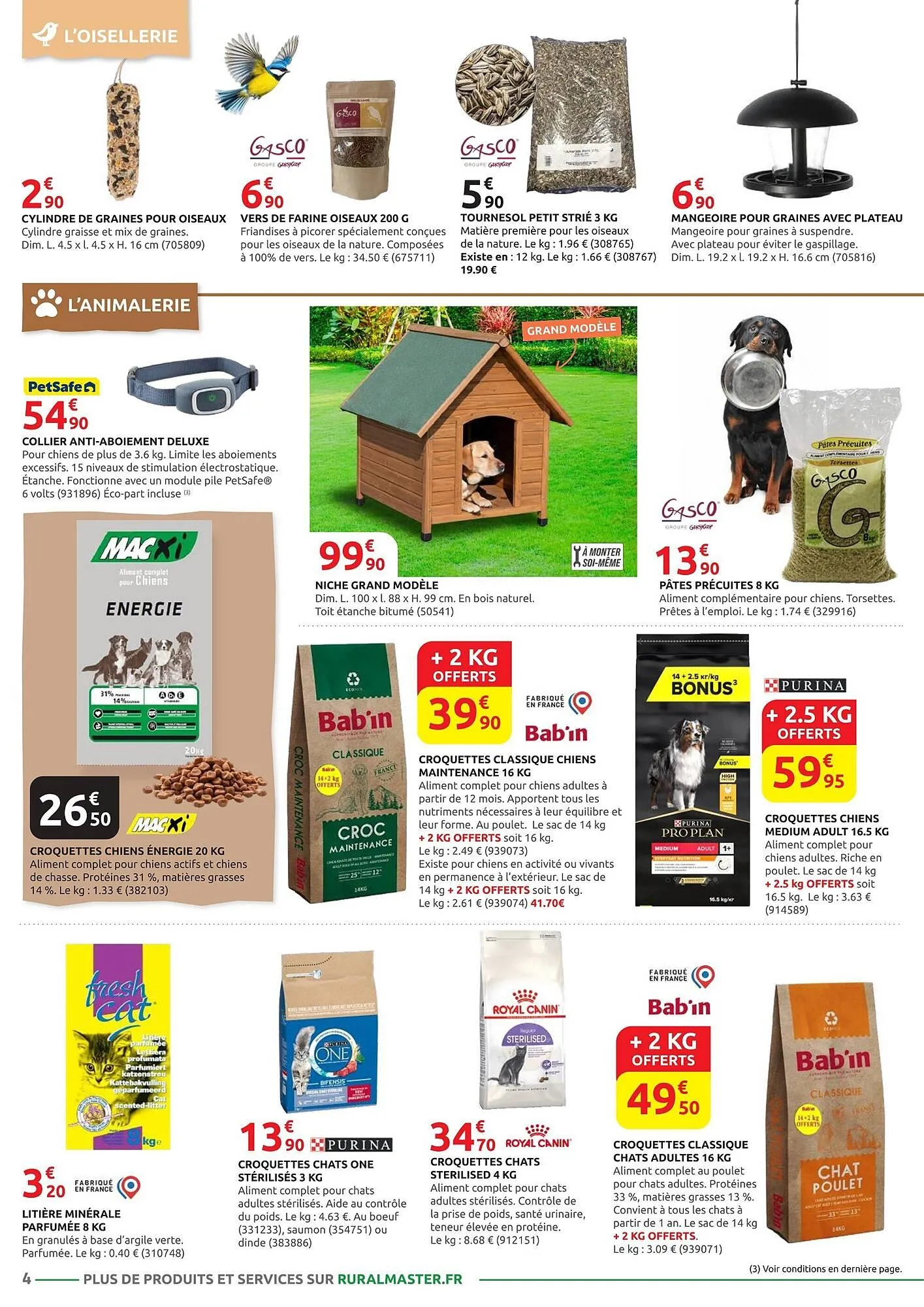 Catalogue Rural Master du 27 octobre au 15 novembre 2025 - Catalogue page 4