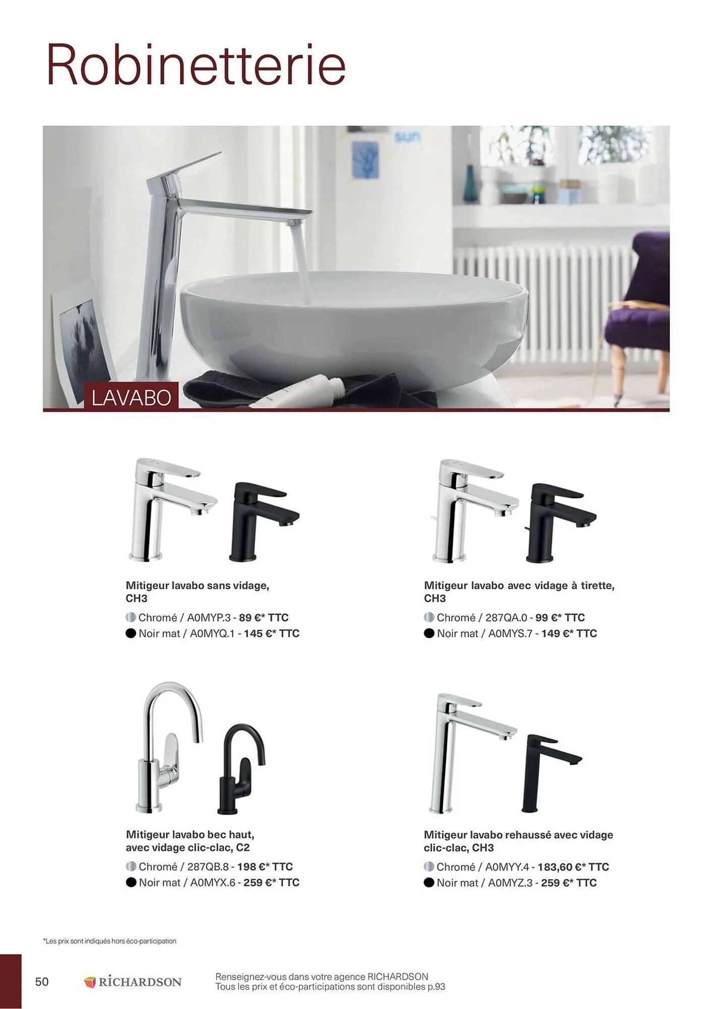 Catalogue Richardson du 11 avril au 31 décembre 2025 - Catalogue page 50