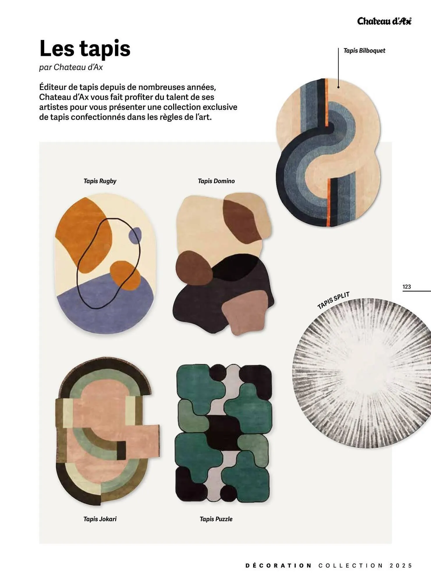 Catalogue Chateau d'Ax du 7 janvier au 31 décembre 2025 - Catalogue page 123