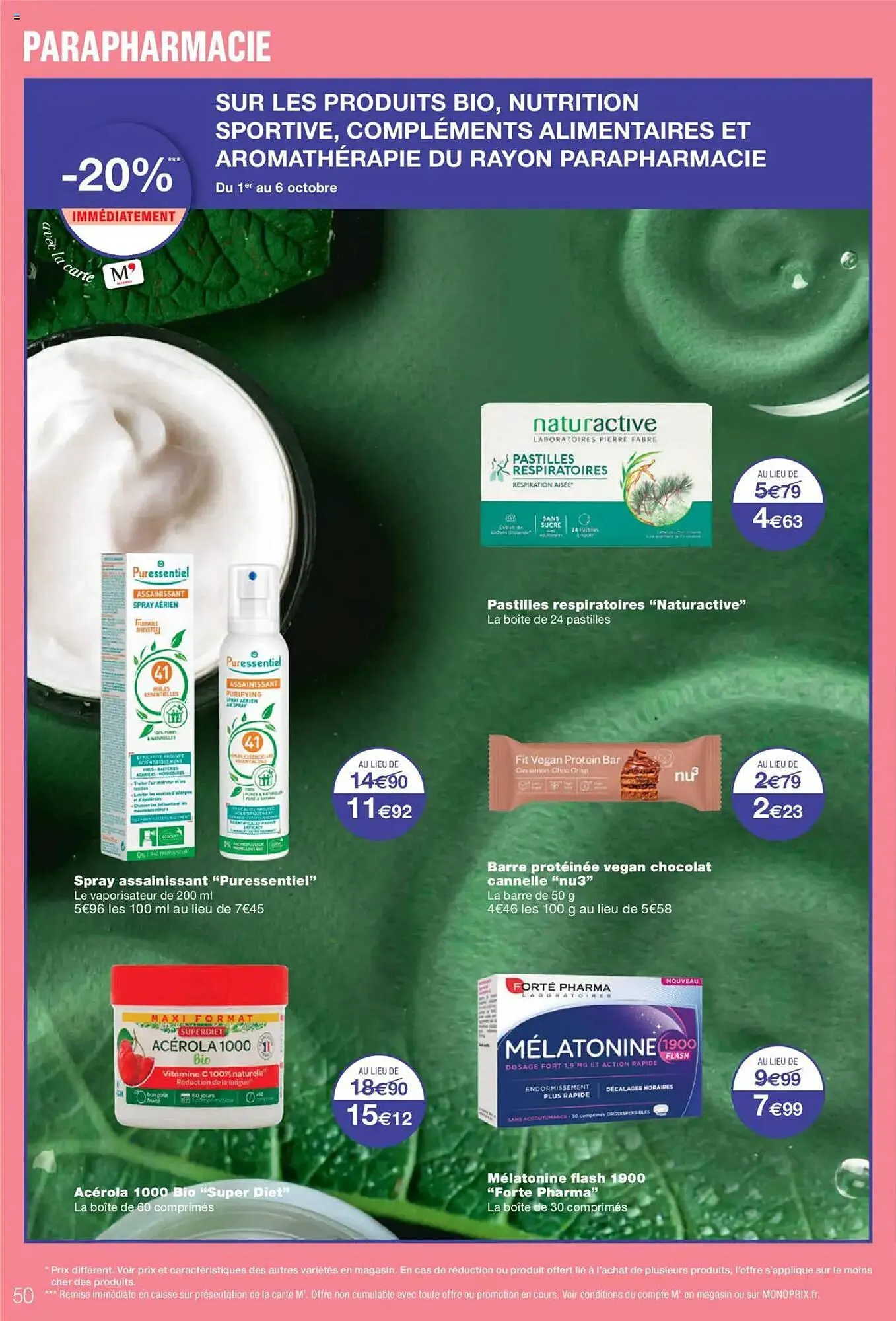 Catalogue Monoprix du 23 septembre au 5 octobre 2025 - Catalogue page 50