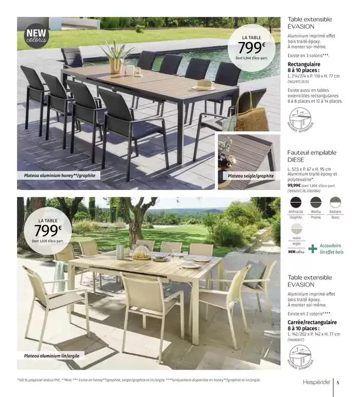 Catalogue Hespéride 2025 du 2 avril au 31 décembre 2025 - Catalogue page 5