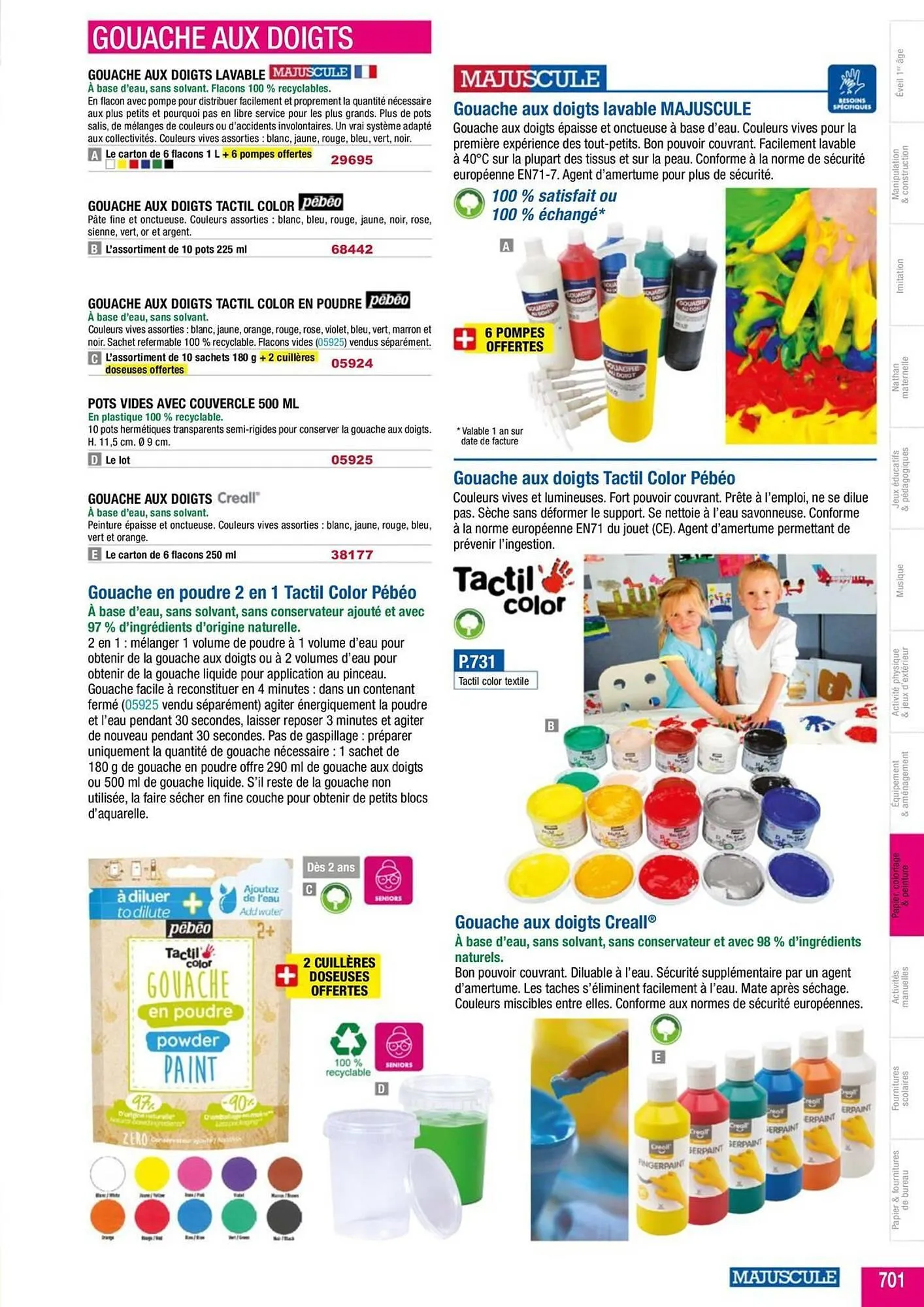 Catalogue Majuscule du 4 mars au 31 décembre 2025 - Catalogue page 725