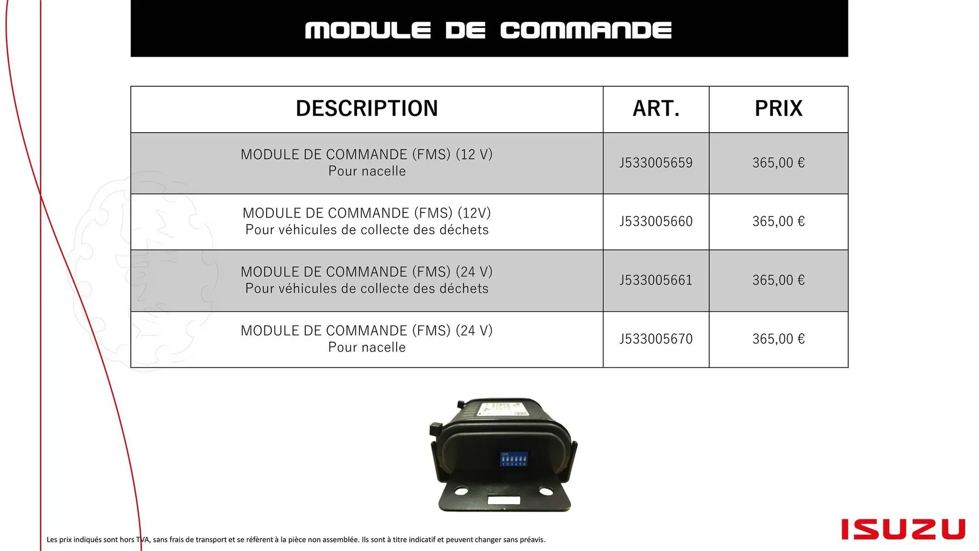 Catalogue Isuzu du 11 novembre au 30 avril 2026 - Catalogue page 20