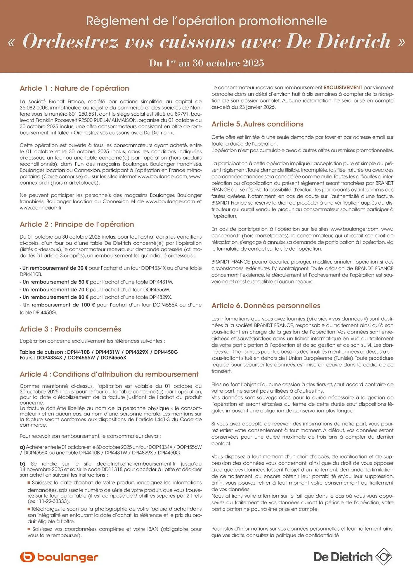 Catalogue Boulanger du 1 octobre au 30 octobre 2025 - Catalogue page 2