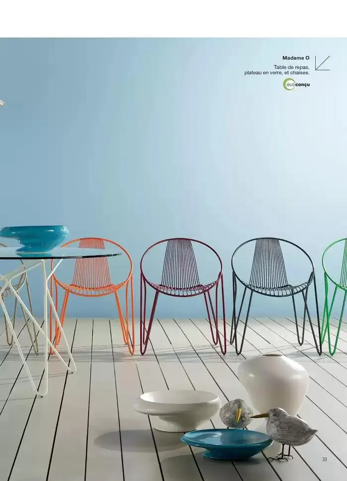 OUTDOOR COLLECTION - MEUBLES POUR L'EXTERIEUR du 1 janvier au 31 décembre 2025 - Catalogue page 33