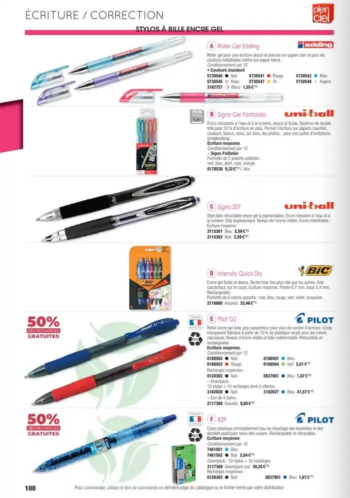 Écoles et loisirs 2025 du 1 janvier au 31 décembre 2025 - Catalogue page 100