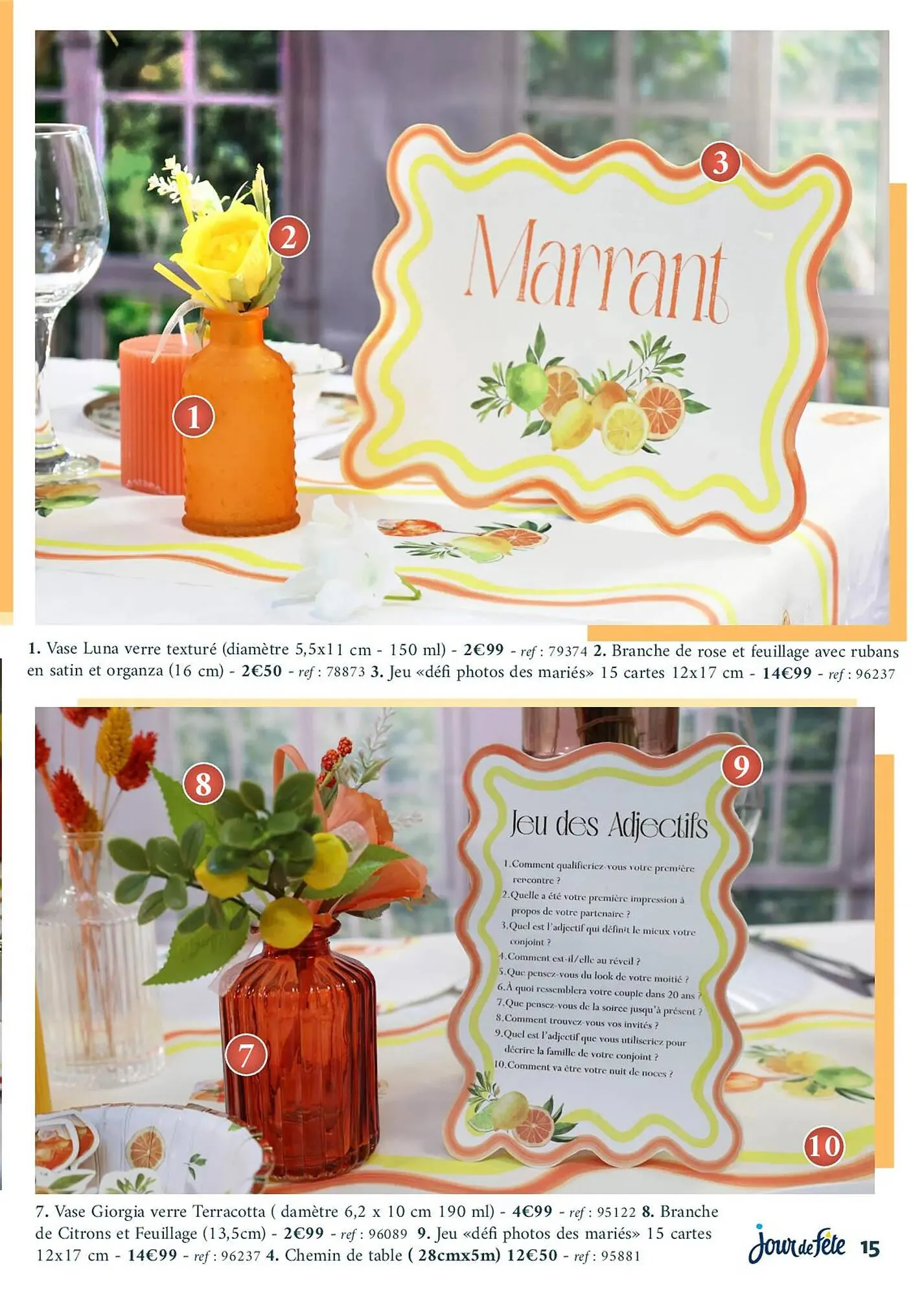 Catalogue Jour de Fête du 26 février au 31 décembre 2025 - Catalogue page 15
