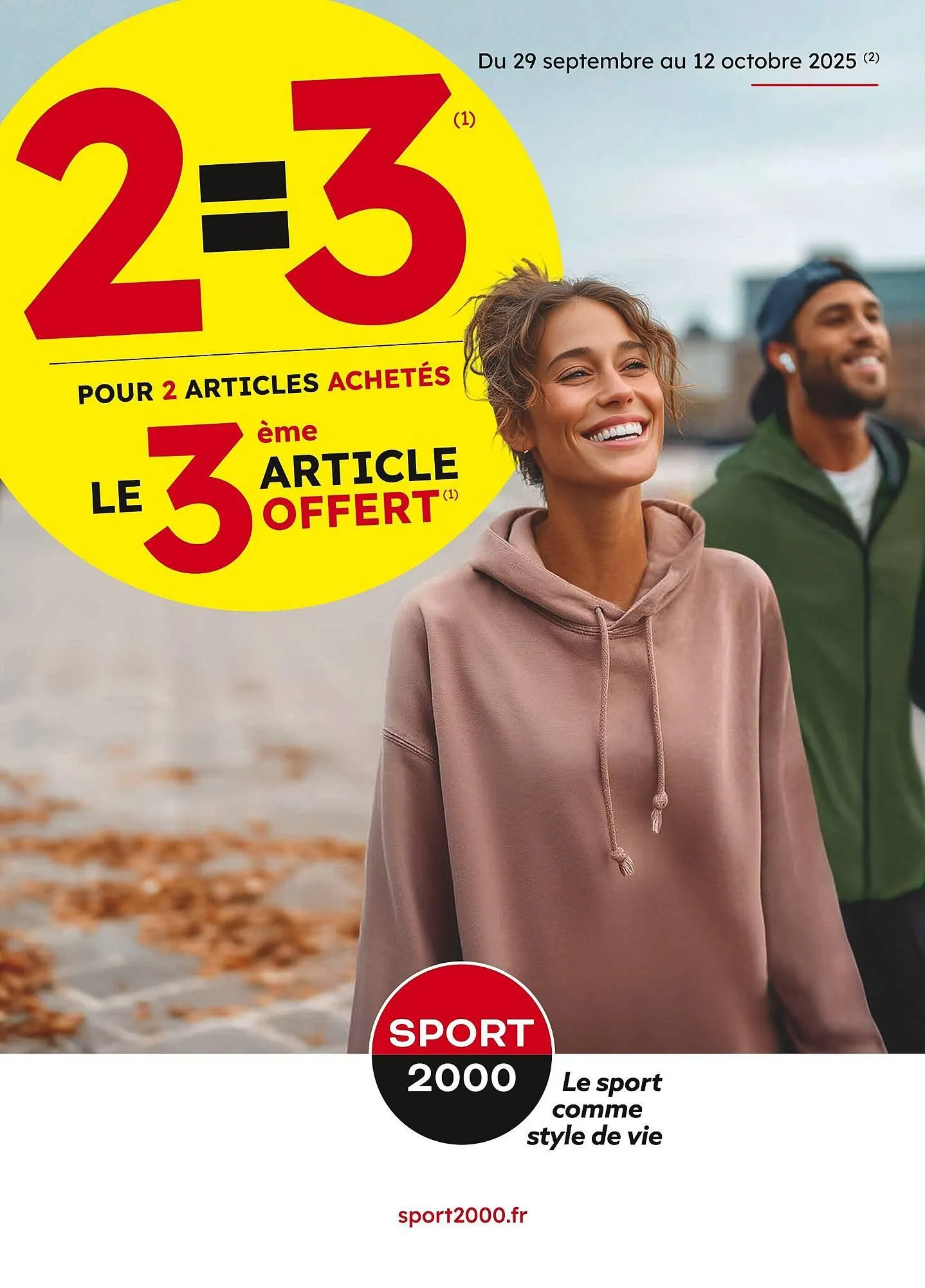 Catalogue Sport 2000 du 29 septembre au 12 octobre 2025 - Catalogue page 1