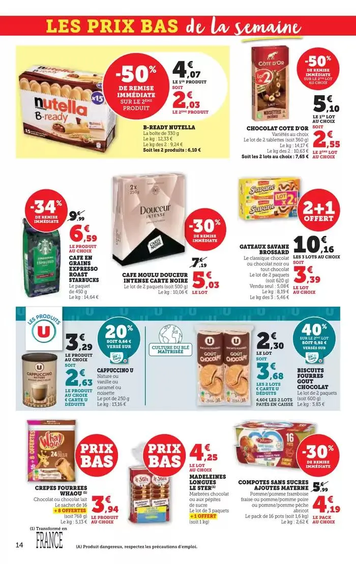 Catalogue U Express du 25 mars au 6 avril 2025 - Catalogue page 14