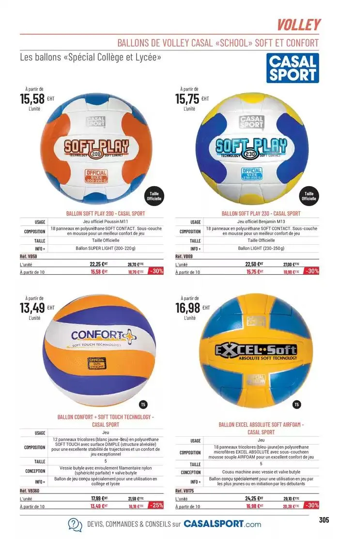 ÉQUIPEMENT SPORTIF du 6 mars au 31 décembre 2025 - Catalogue page 277