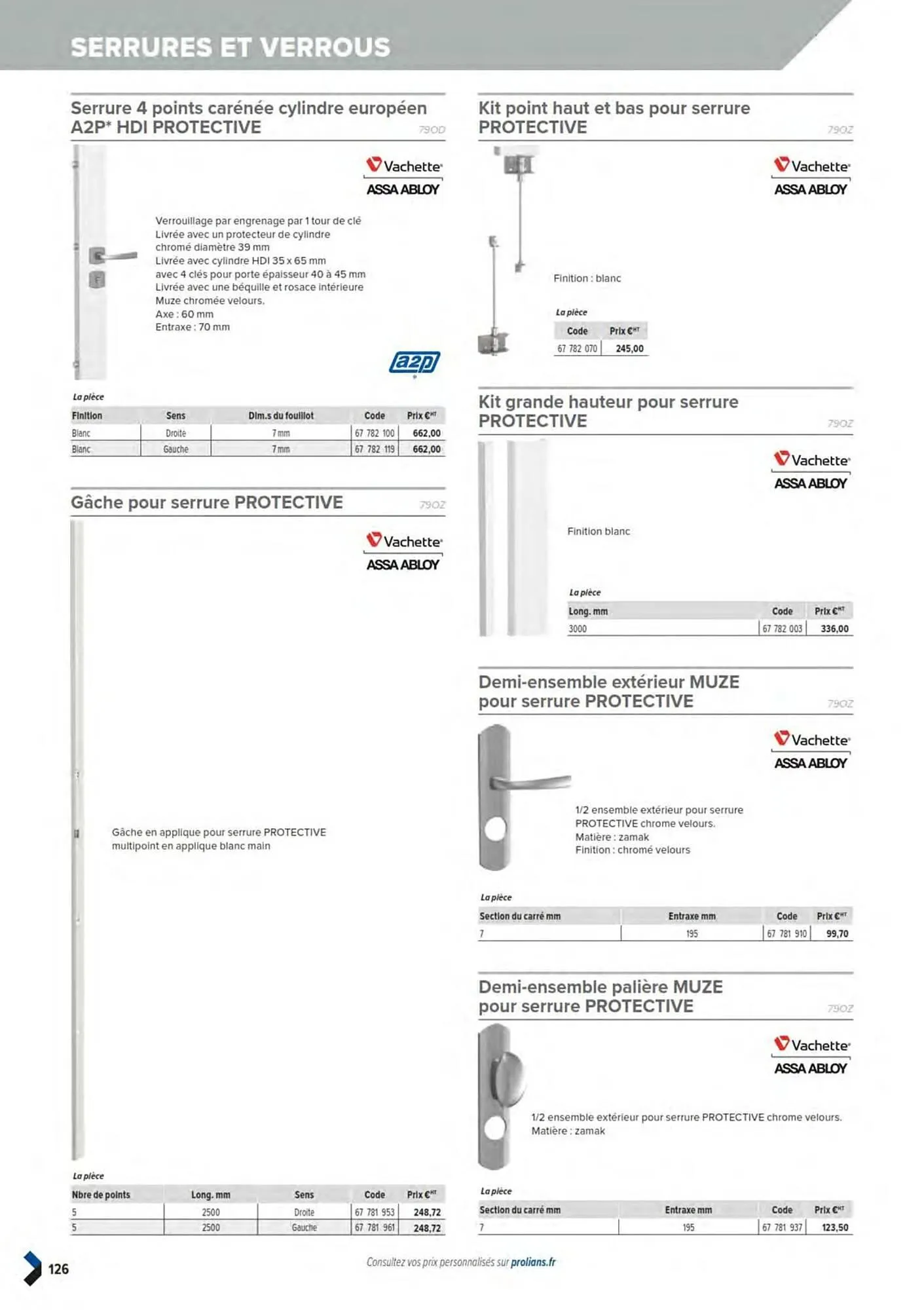 Catalogue Prolians du 11 mars au 31 décembre 2025 - Catalogue page 128