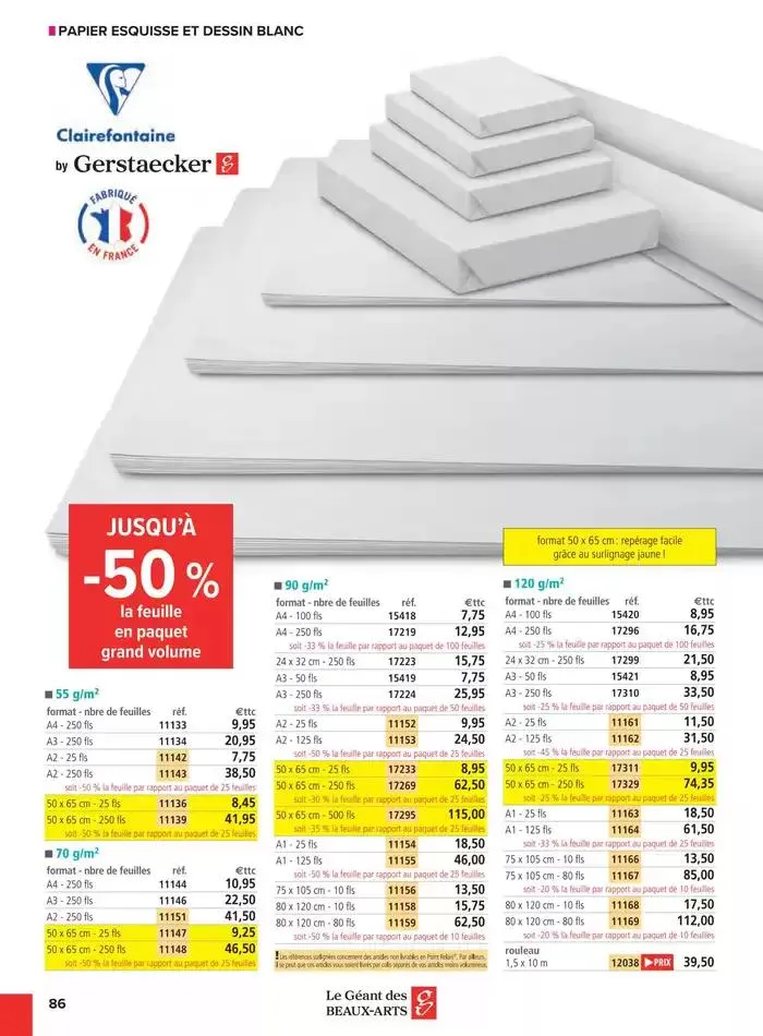 Catalogue Le Géant des Beaux-Arts du 6 janvier au 31 décembre 2025 - Catalogue page 185