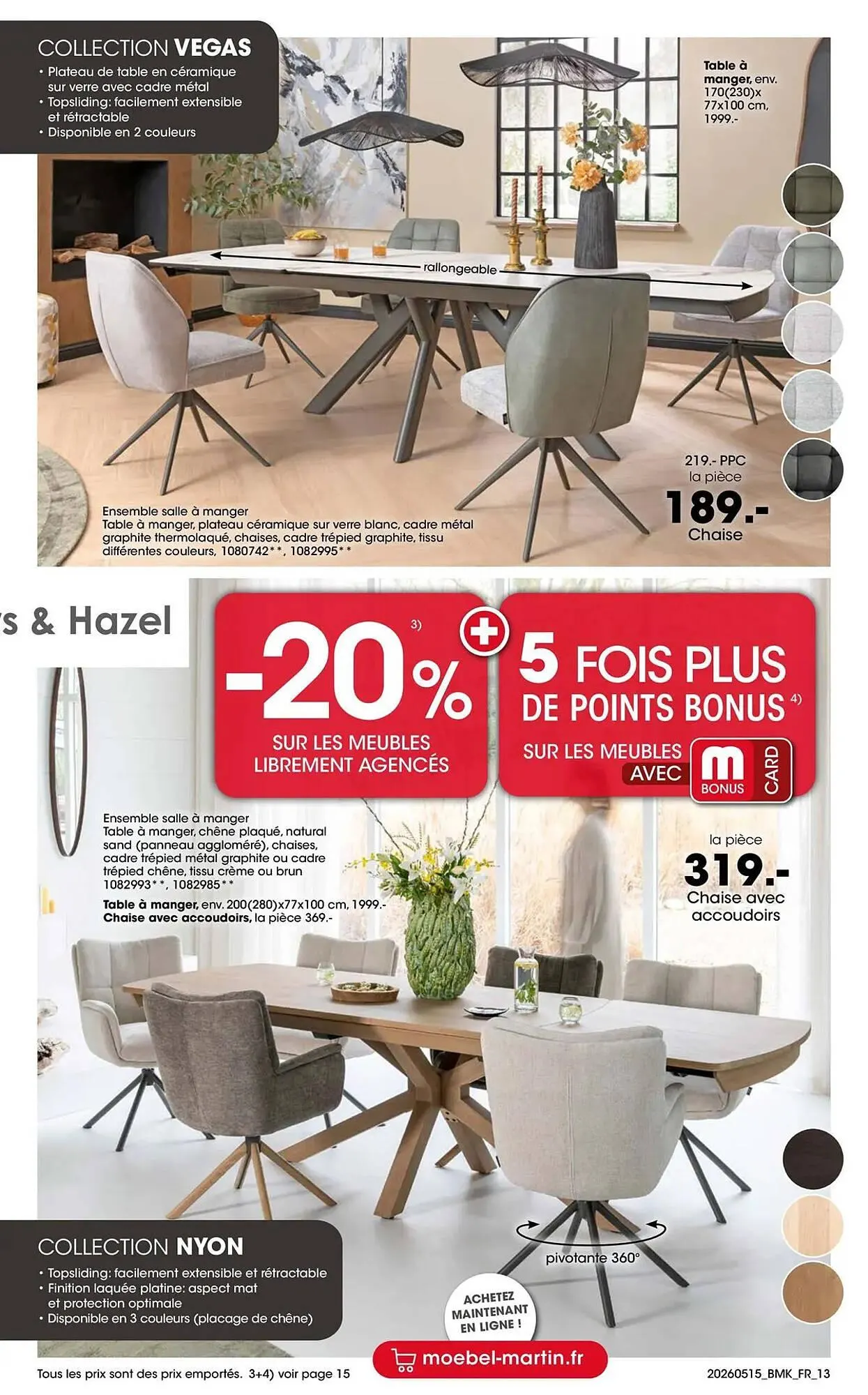 Catalogue Möbel Martin du 15 mai au 31 mai 2026 - Catalogue page 13