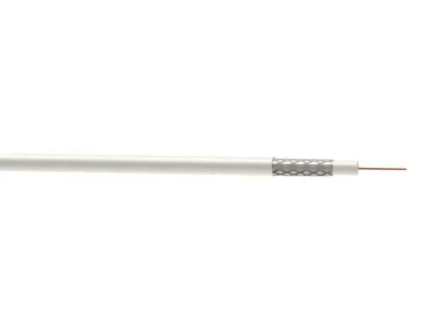Câble coaxial 17 VATC blanc - 10 m - Nexans