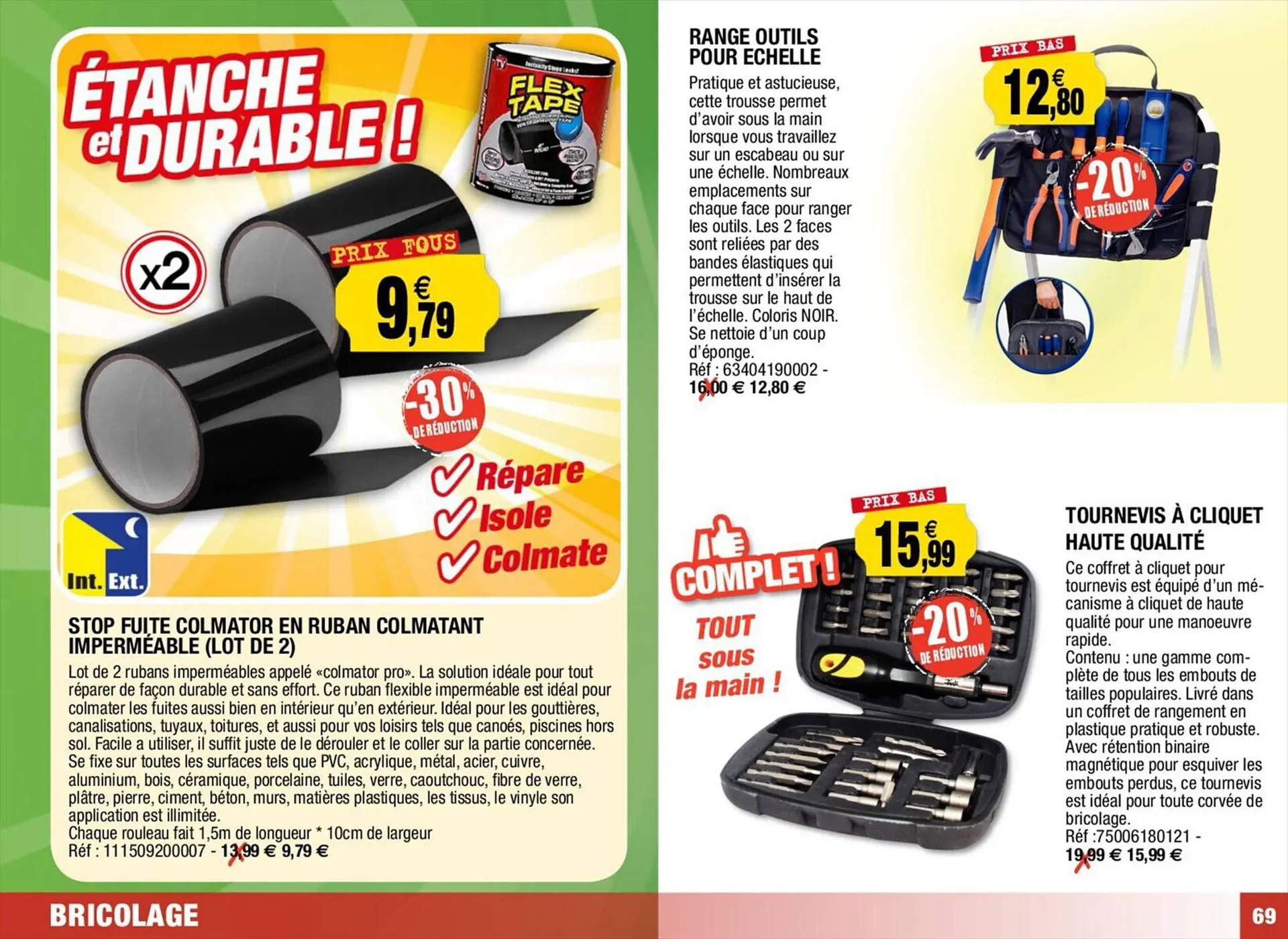 Catalogue Outiror du 4 juillet au 31 juillet 2023 - Catalogue page 69