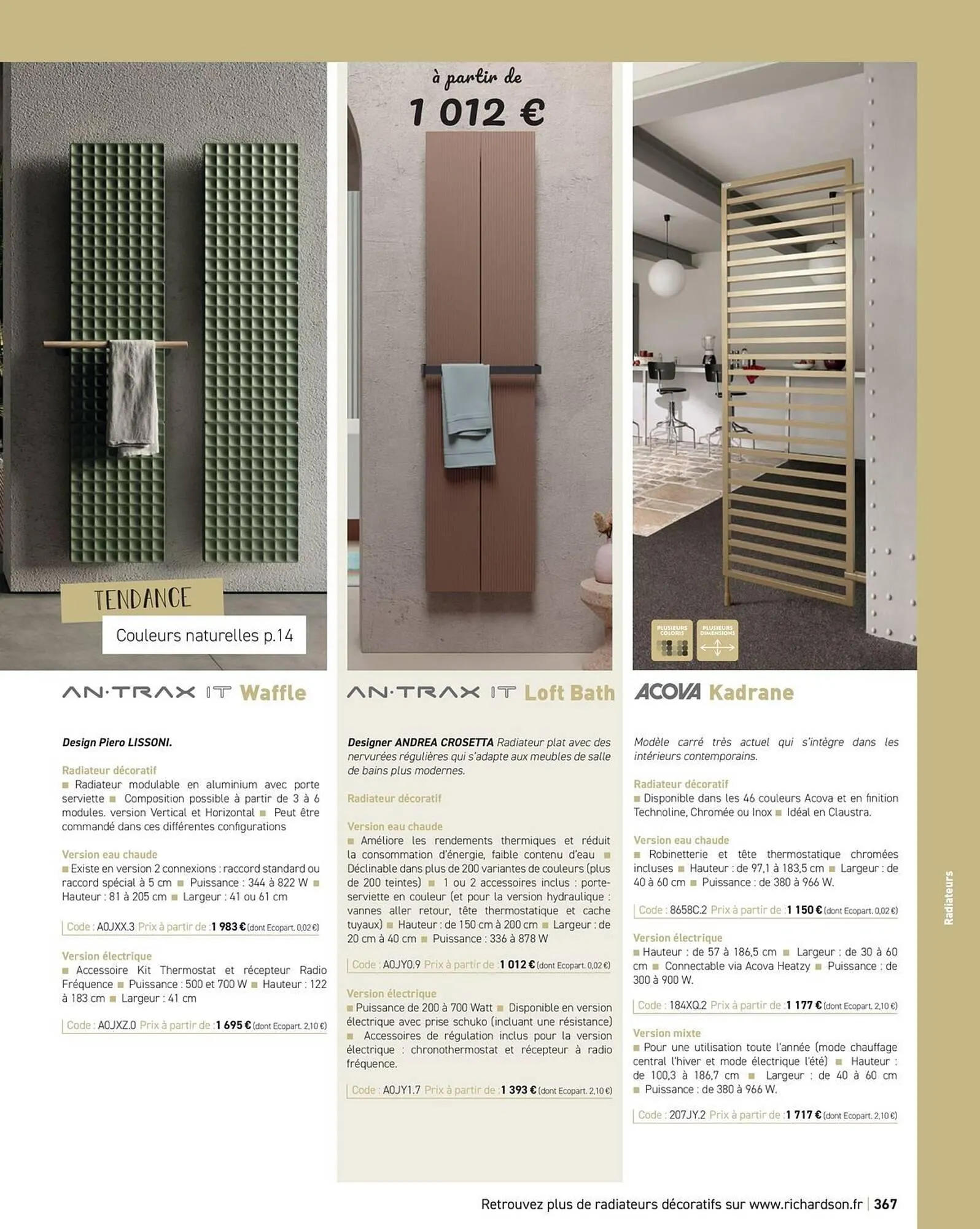 Catalogue Richardson du 11 avril au 31 décembre 2025 - Catalogue page 369