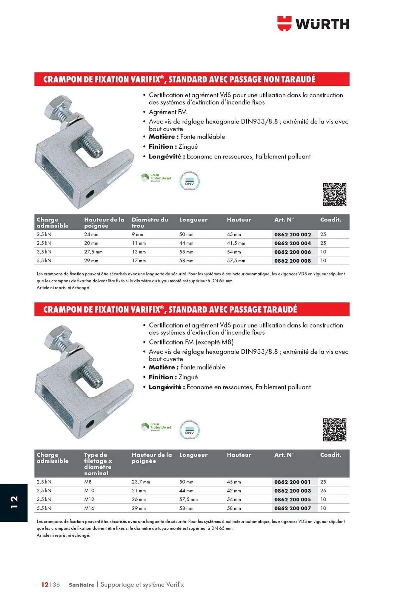 Catalogue Würth du 12 mai au 31 décembre 2025 - Catalogue page 1580