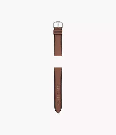 Bracelet de 22 mm en cuir LiteHide™, brun