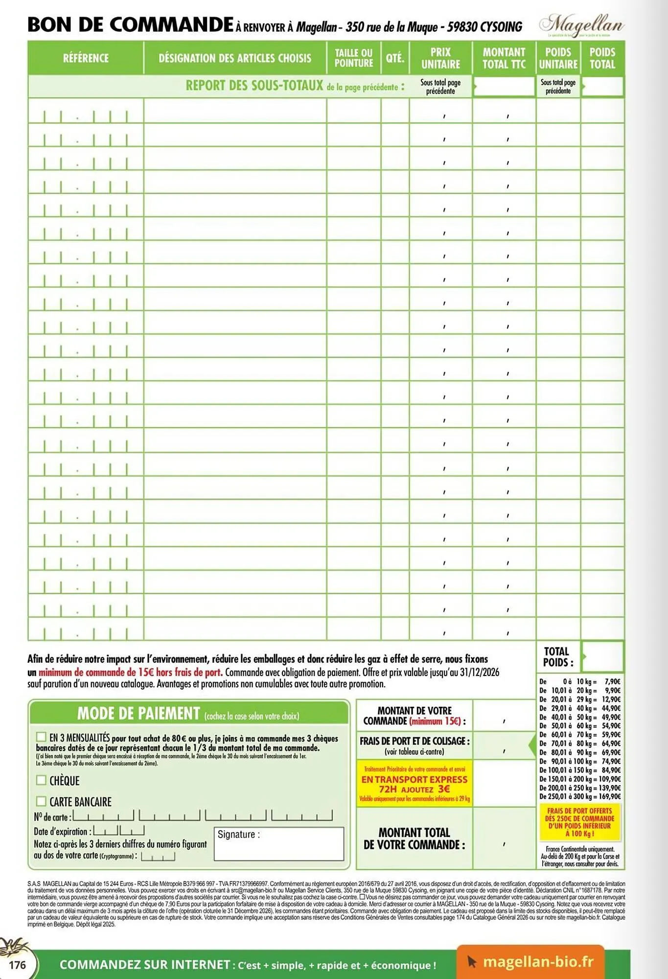 Catalogue Magellan du 1 janvier au 31 décembre 2026 - Catalogue page 176