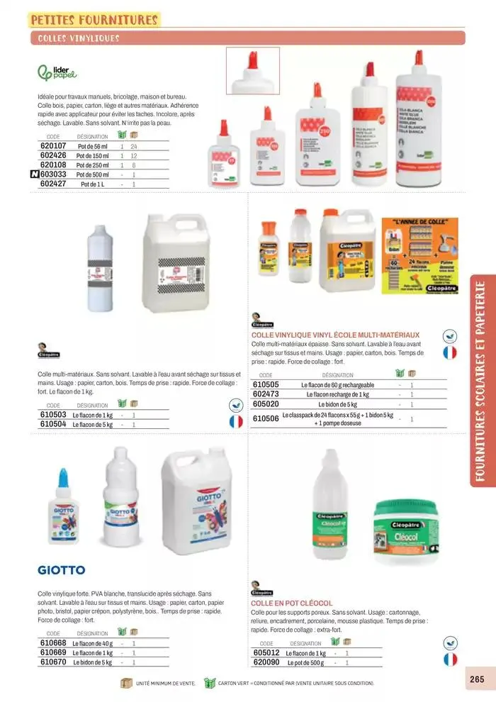 Nos Catalogues Thématiques du 1 janvier au 31 décembre 2025 - Catalogue page 267