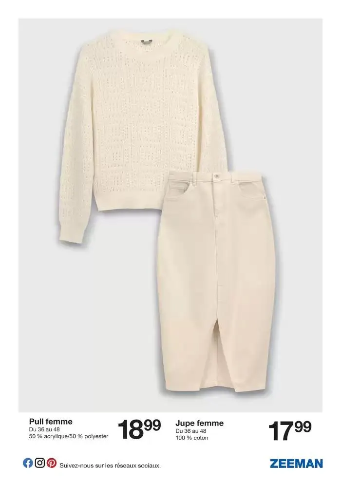 Cette semaine : du denim pour toute la famille. du 24 février au 28 février 2025 - Catalogue page 9