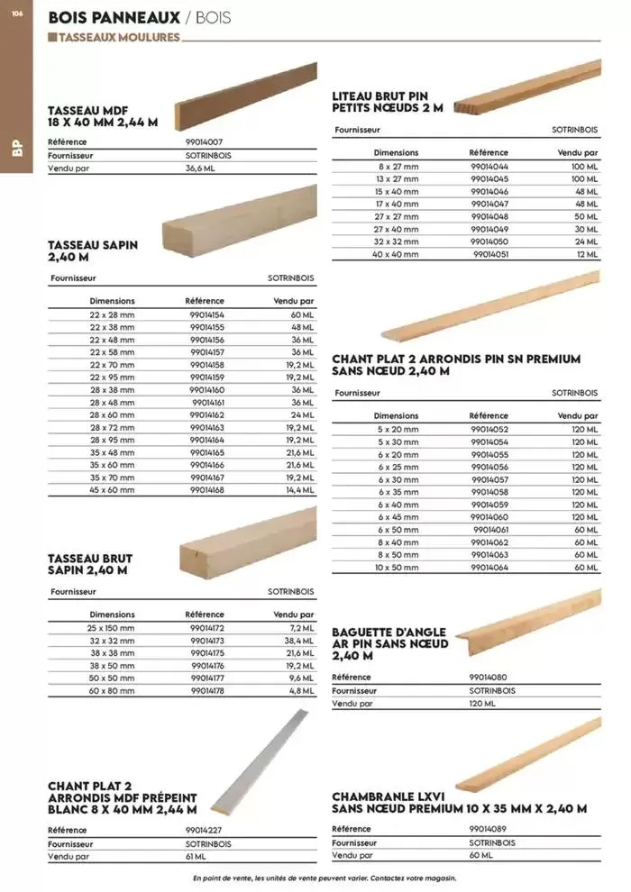 Tout faire +de 15 000 Produits du 17 décembre au 30 juin 2025 - Catalogue page 7