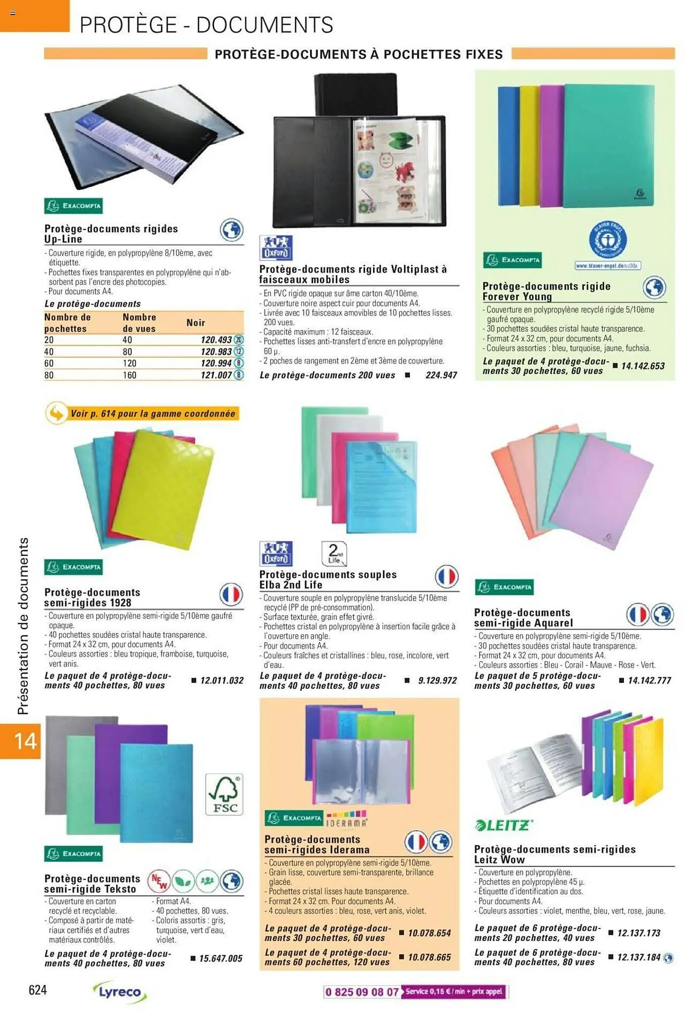 Catalogue Lyreco du 15 mai au 31 décembre 2023 - Catalogue page 624