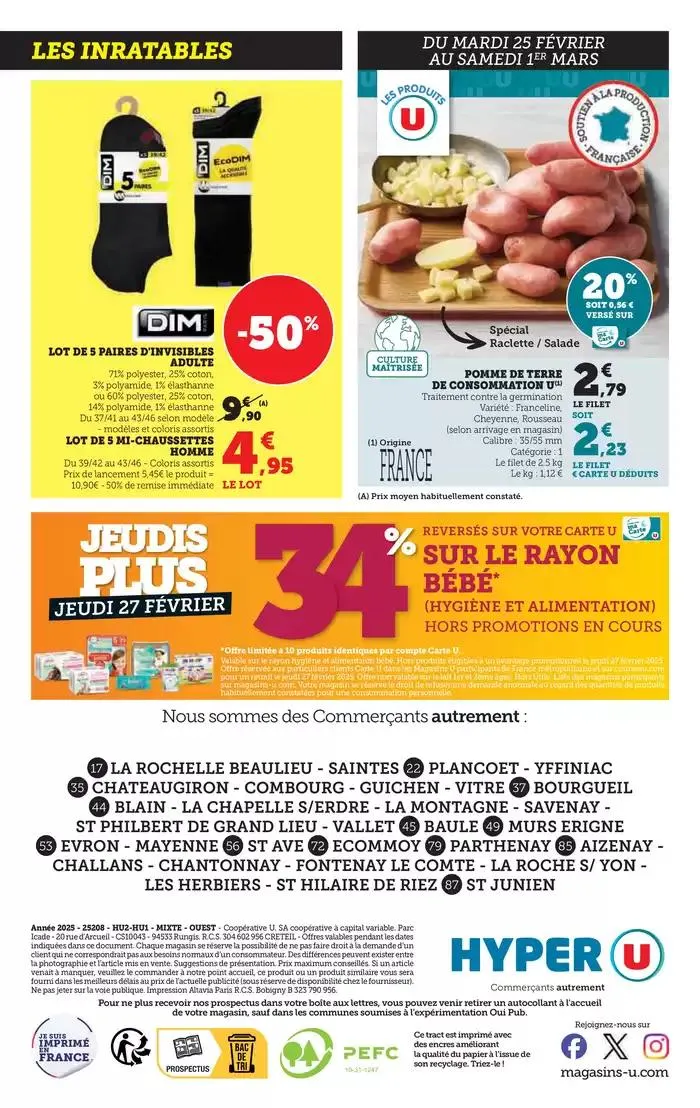 Spécial Hiver du 25 février au 9 mars 2025 - Catalogue page 44