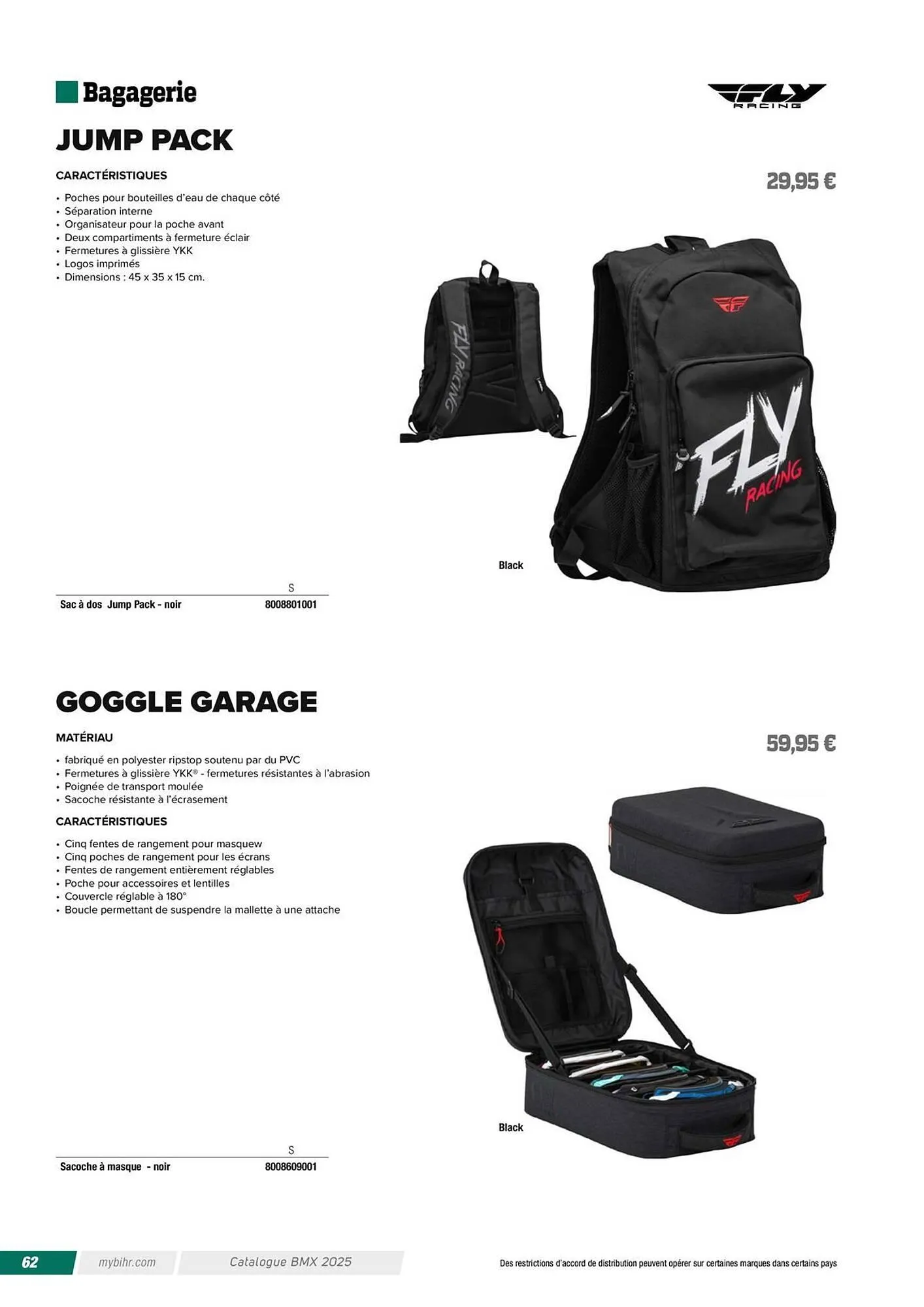 Catalogue Bihr du 12 avril au 31 décembre 2025 - Catalogue page 62