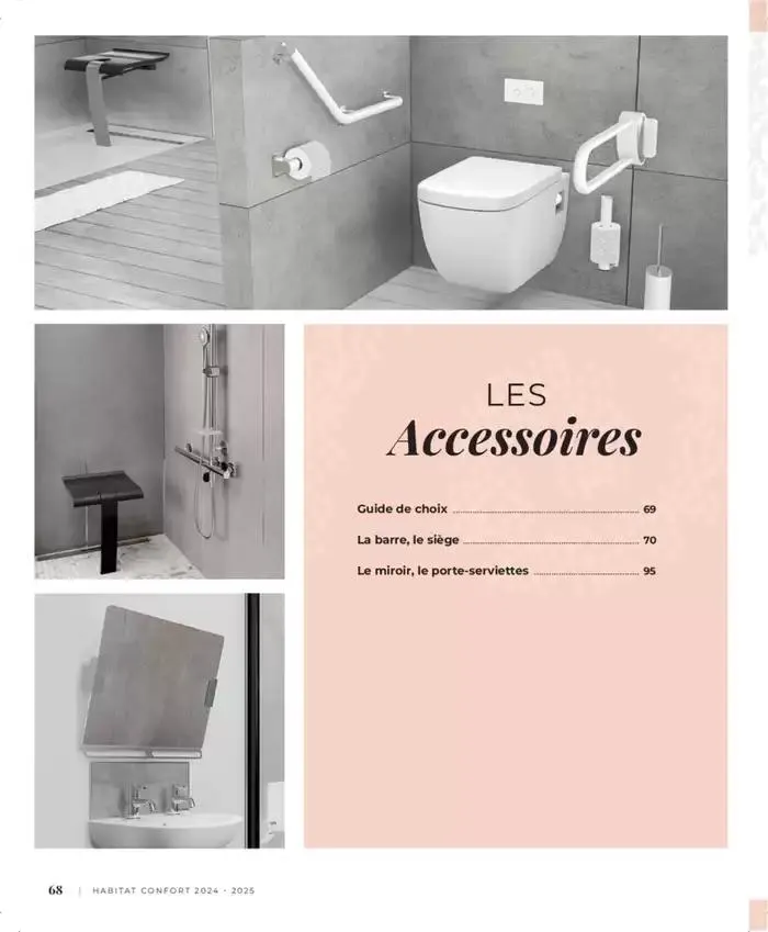 Cedeo Habitat confort du 1 octobre au 31 mai 2025 - Catalogue page 72