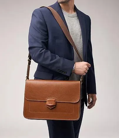 Sac porté croisé Lennox en cuir