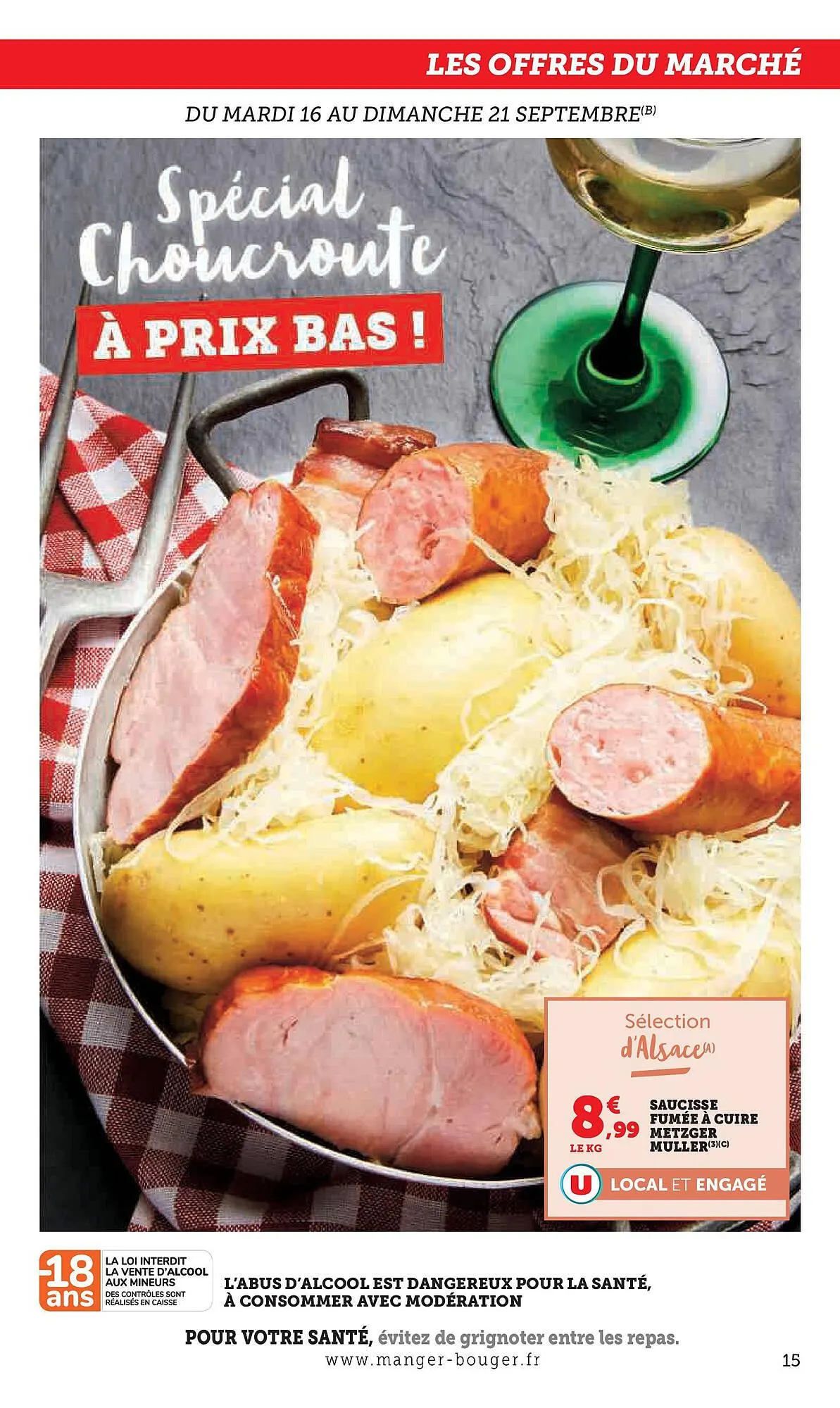 Catalogue Super U du 15 septembre au 28 septembre 2025 - Catalogue page 15