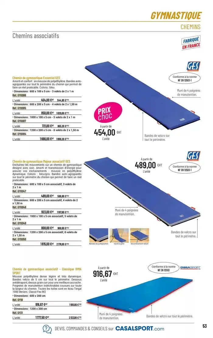 ÉQUIPEMENT SPORTIF du 6 mars au 31 décembre 2025 - Catalogue page 25