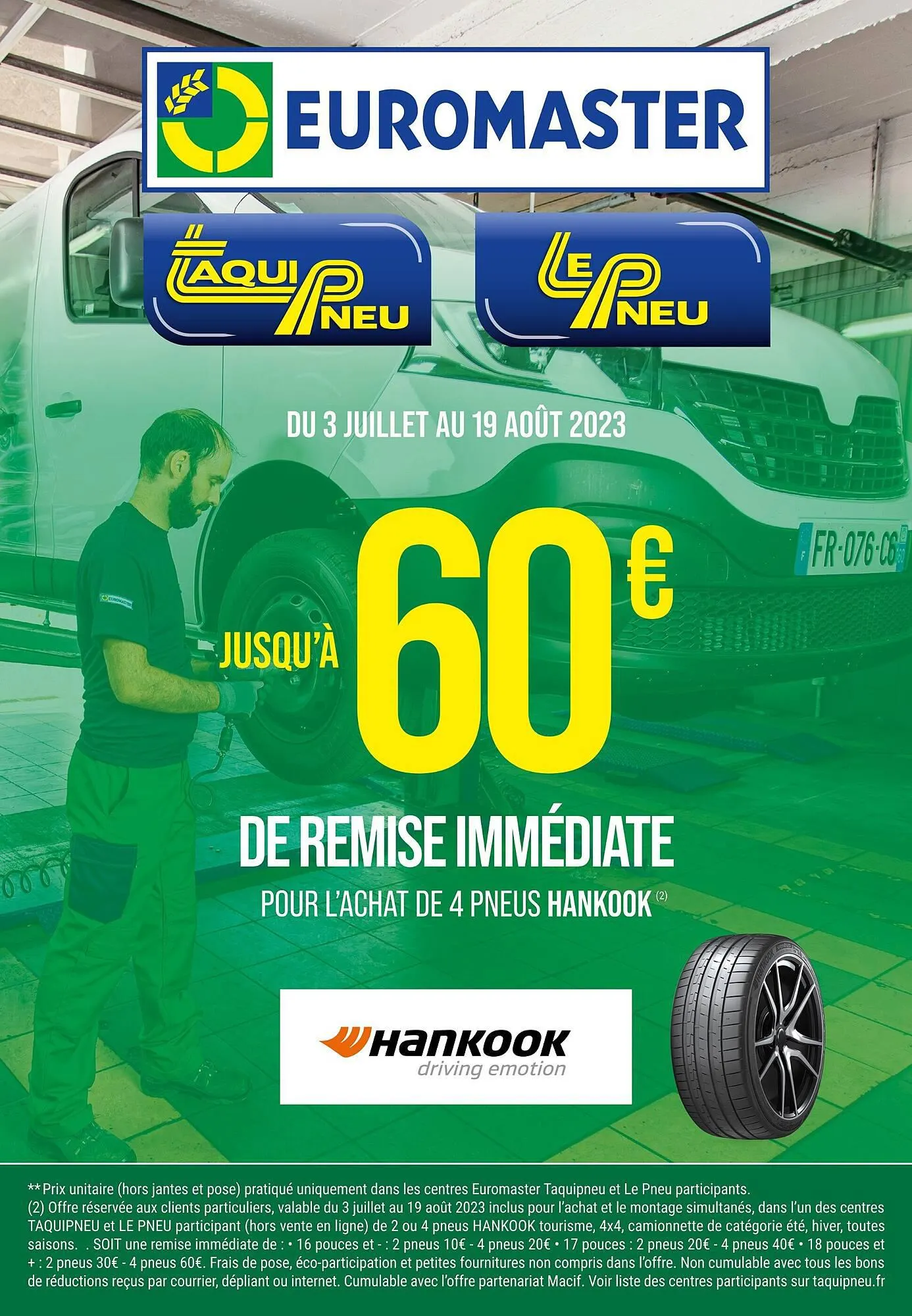 Catalogue Euromaster du 2 juillet au 16 juillet 2023 - Catalogue page 2