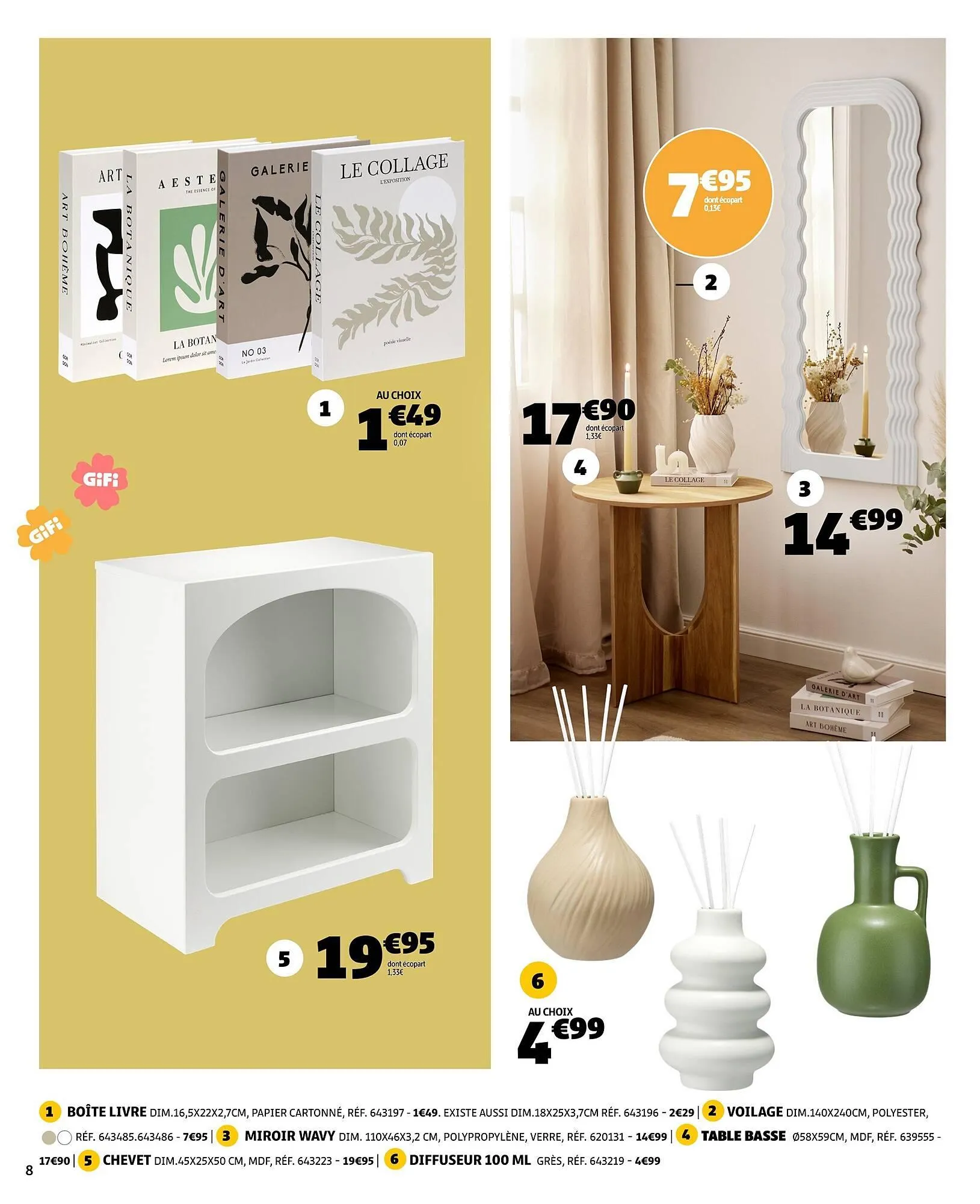 Catalogue Gifi du 24 février au 4 mars 2026 - Catalogue page 8