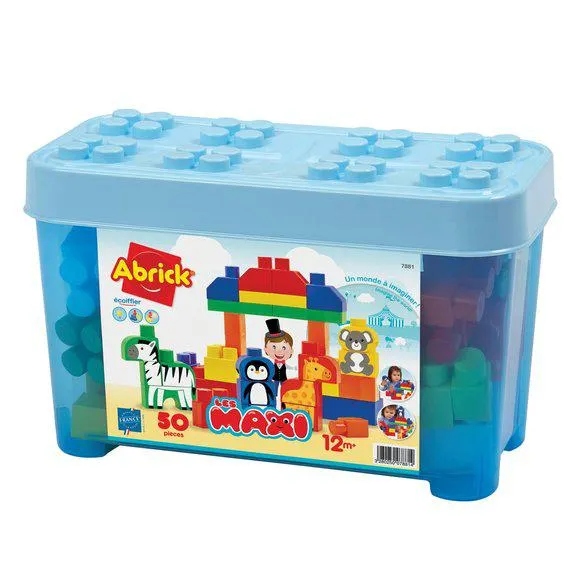 Abrick - Baril animaux du monde - 50 Pièces