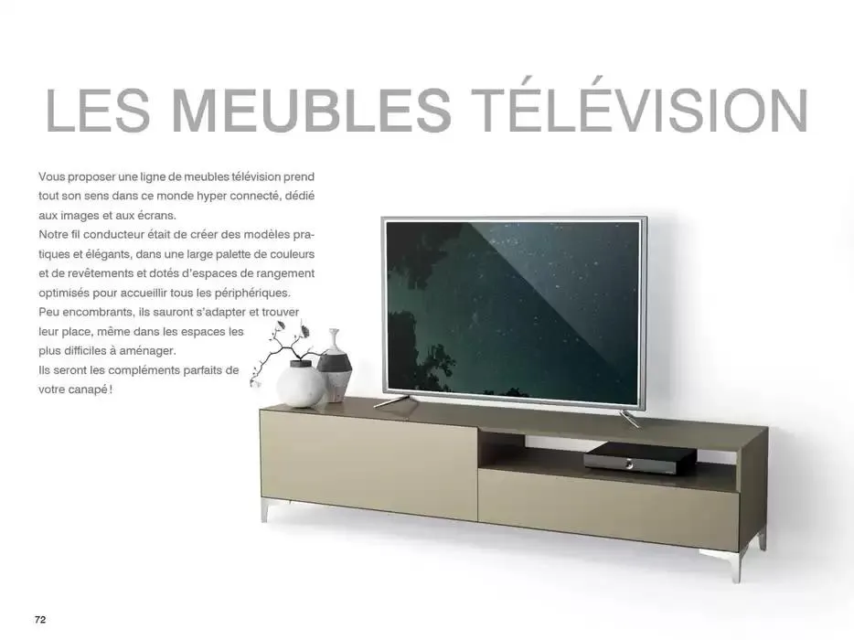 Catalogue Canapés et Fauteuils 2025  du 1 janvier au 31 décembre 2025 - Catalogue page 72