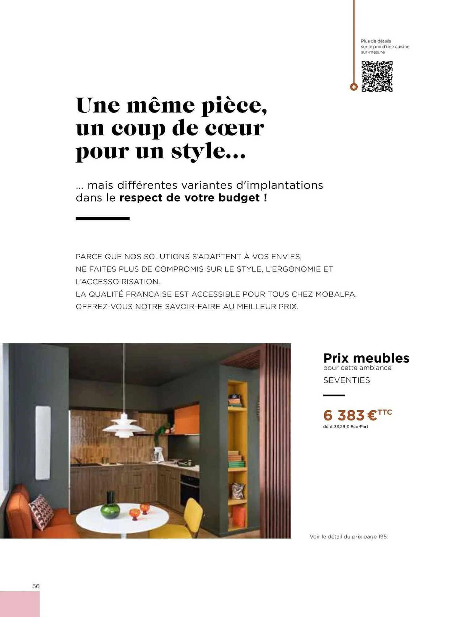 Catalogue Mobalpa du 6 mars au 31 décembre 2025 - Catalogue page 58