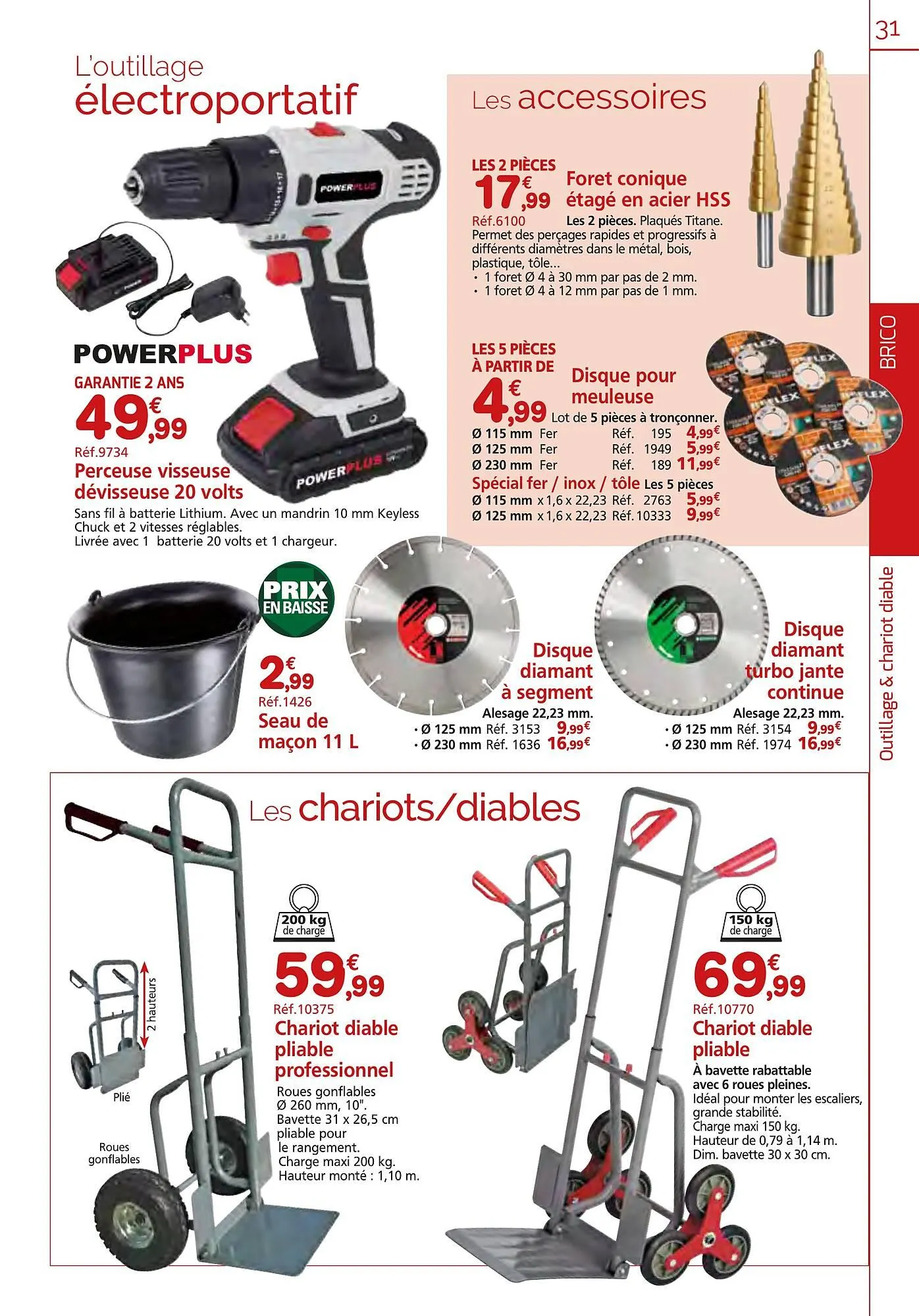 Catalogue Provence Outillage du 3 février au 1 mars 2026 - Catalogue page 31
