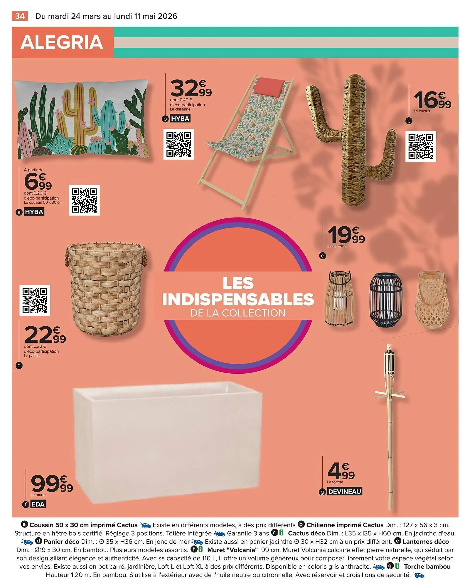 Catalogue Carrefour du 24 mars au 11 mai 2026 - Catalogue page 34