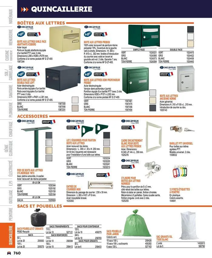 Guide produits 2024 du 15 mars au 31 décembre 2024 - Catalogue page 760