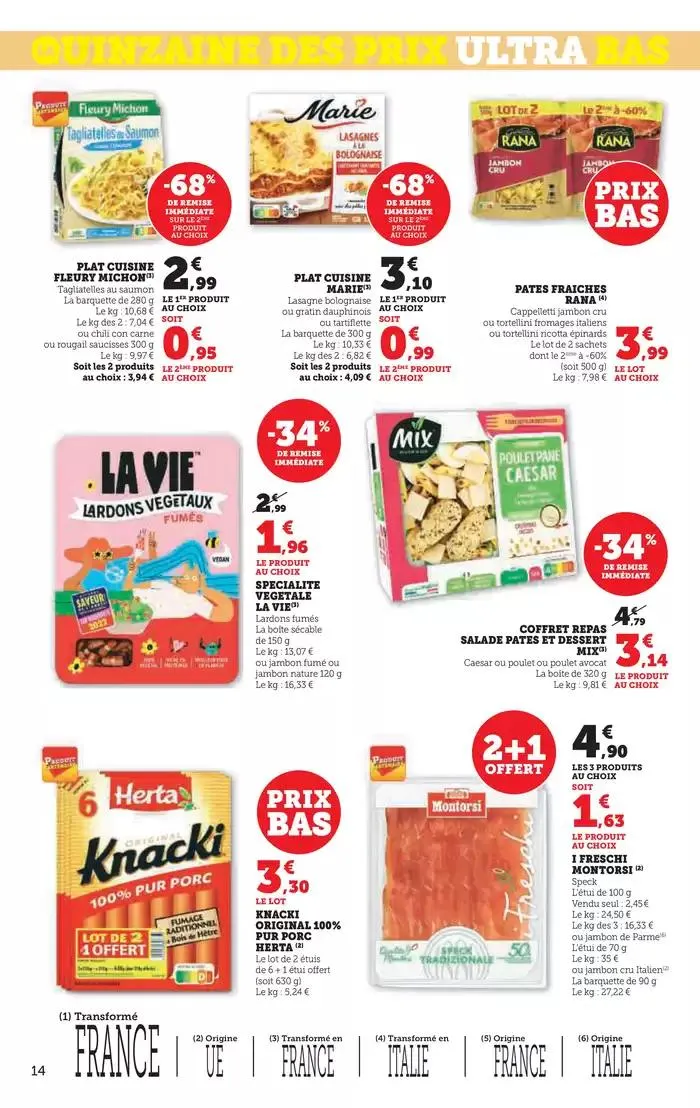 Quinzaine Commerçante du 5 mars au 16 mars 2025 - Catalogue page 14